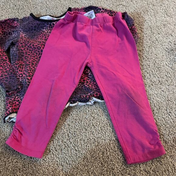 4 Piece LOT of Baby Girls Size 24 Months Winter Tops & Bottoms Hooded Jacket - Picture 12 of 15